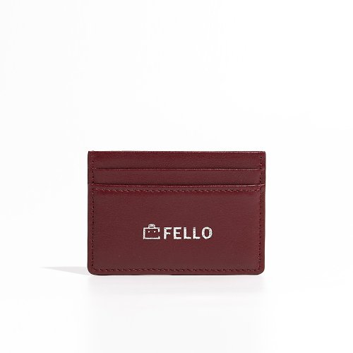 FELLO Flitflat Wallet - Burgundy