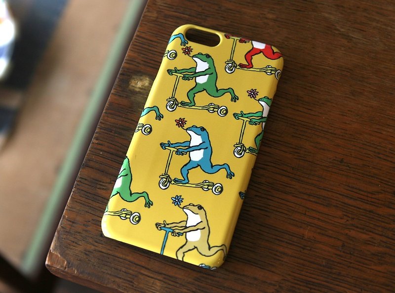 iPhone Case Frogs Yellow - Phone Cases - Paper Yellow