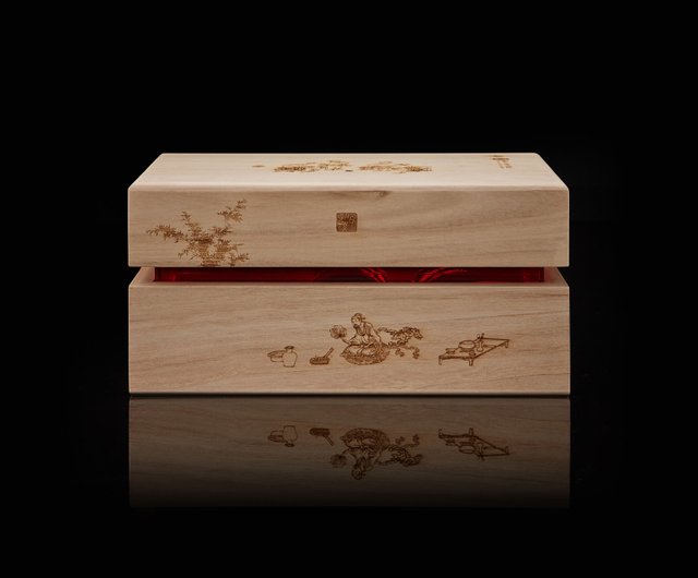 （高級）中茶 プーアル茶 ギフトボックス 貢潤祥 プーアル茶ペースト - 貢品級、220g ギフトボックス