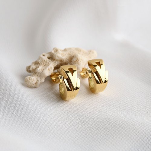ジバンシィ　ピアス　vintage GIVENCHY(ジバンシィ) ロック ピアス シルバー｜【公式