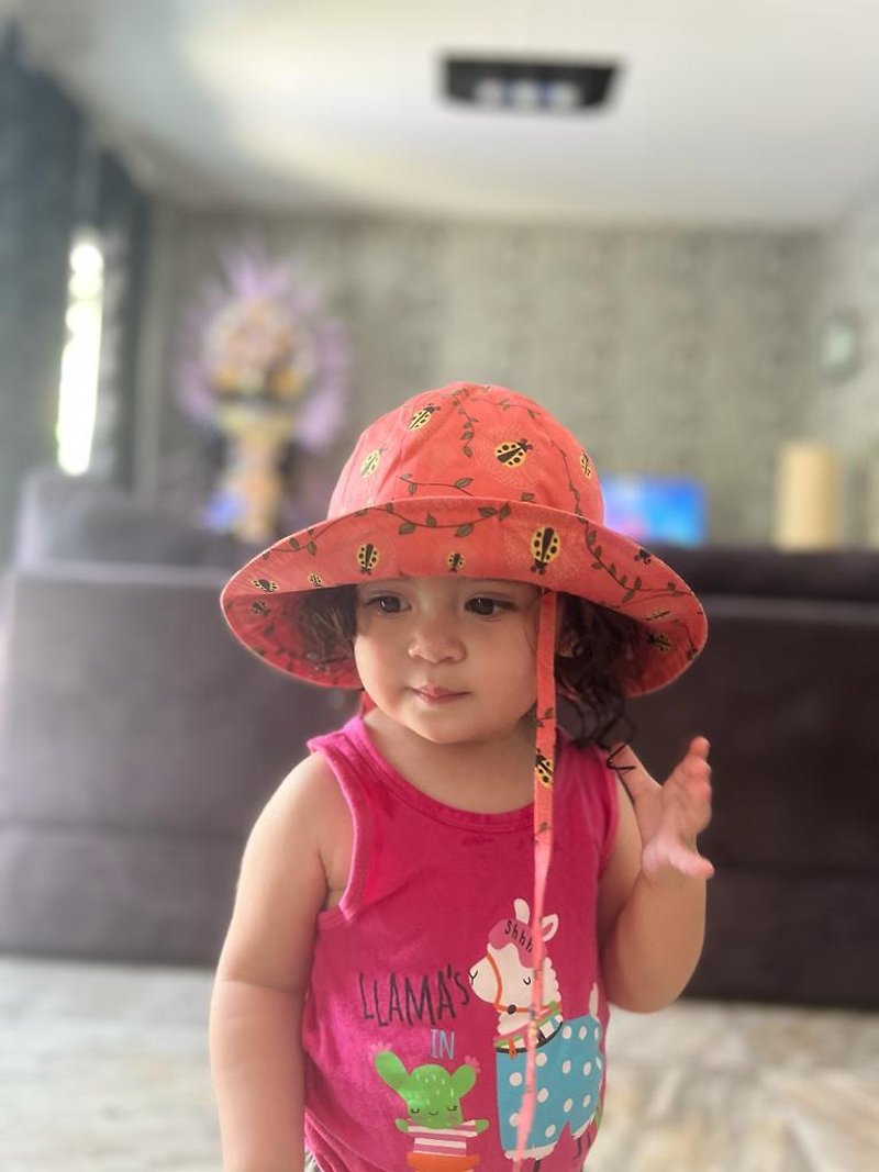 Baby Hat - หมวกเด็ก - ผ้าฝ้าย/ผ้าลินิน สึชมพู