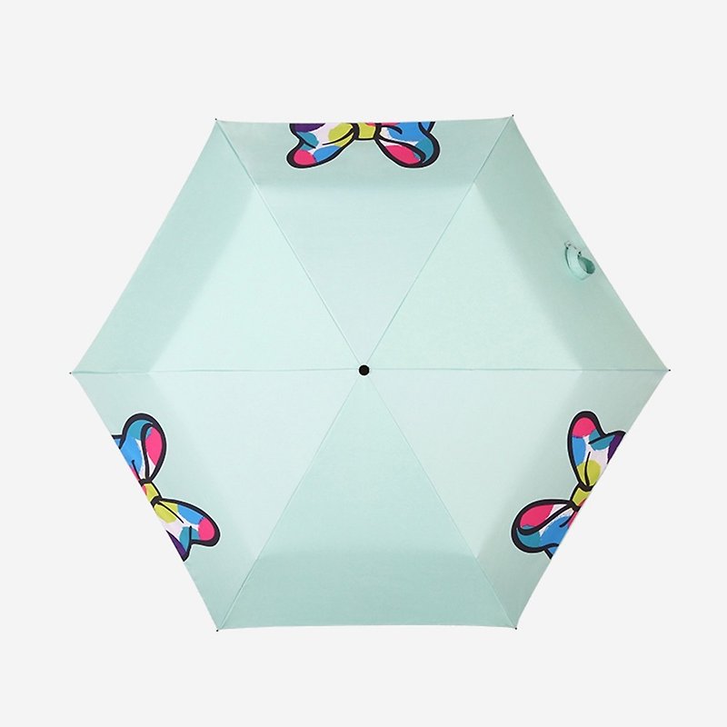 [Germany kobold] Disney officially authorized -6K rain and rain dual-use umbrella - colorful Minnie - ร่ม - วัสดุอื่นๆ สีเขียว