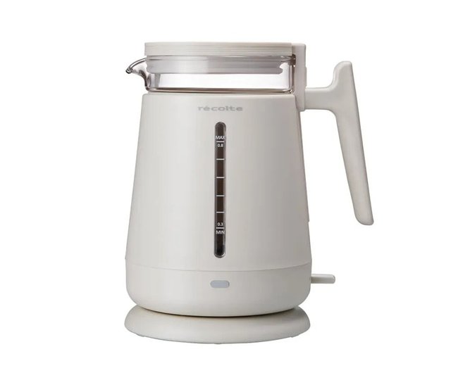 recolte 日本麗克特Double Wall Glass 玻璃電水壺RDG-1 récolte｜廚房