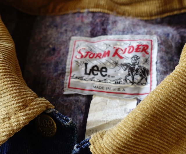 BajuTua / Vintage / 80's Lee storm Rider Storm Knight Denim Jacket