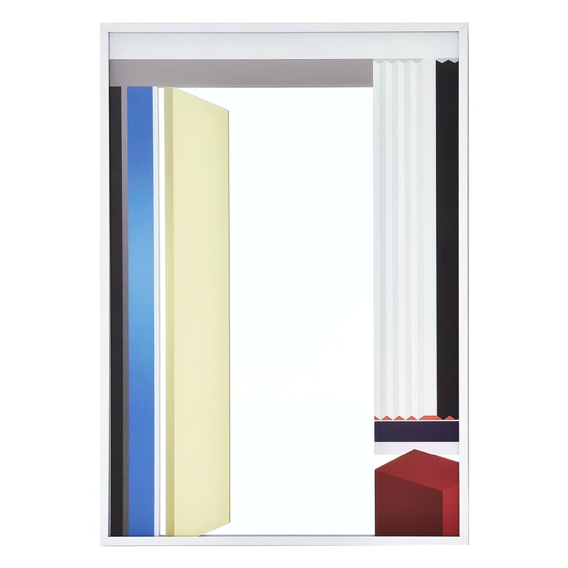 Mirror - Straight Entrance/ A3 (30cm x 42.5cm) - 其他 - 玻璃 銀色
