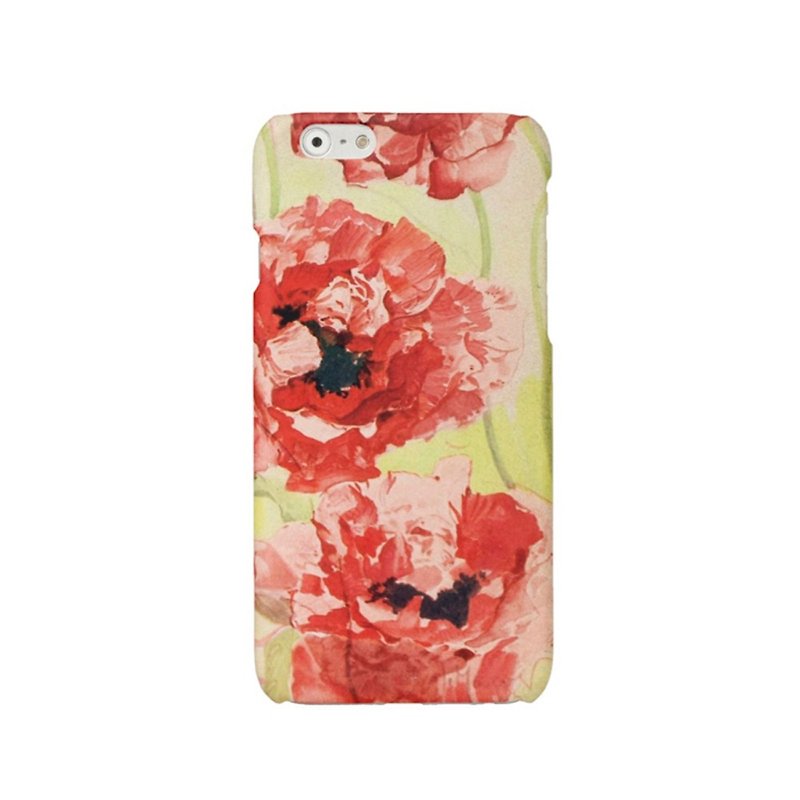 iPhone case Samsung Galaxy case phone hard case flower poppy 1923 - Phone Cases - Plastic 