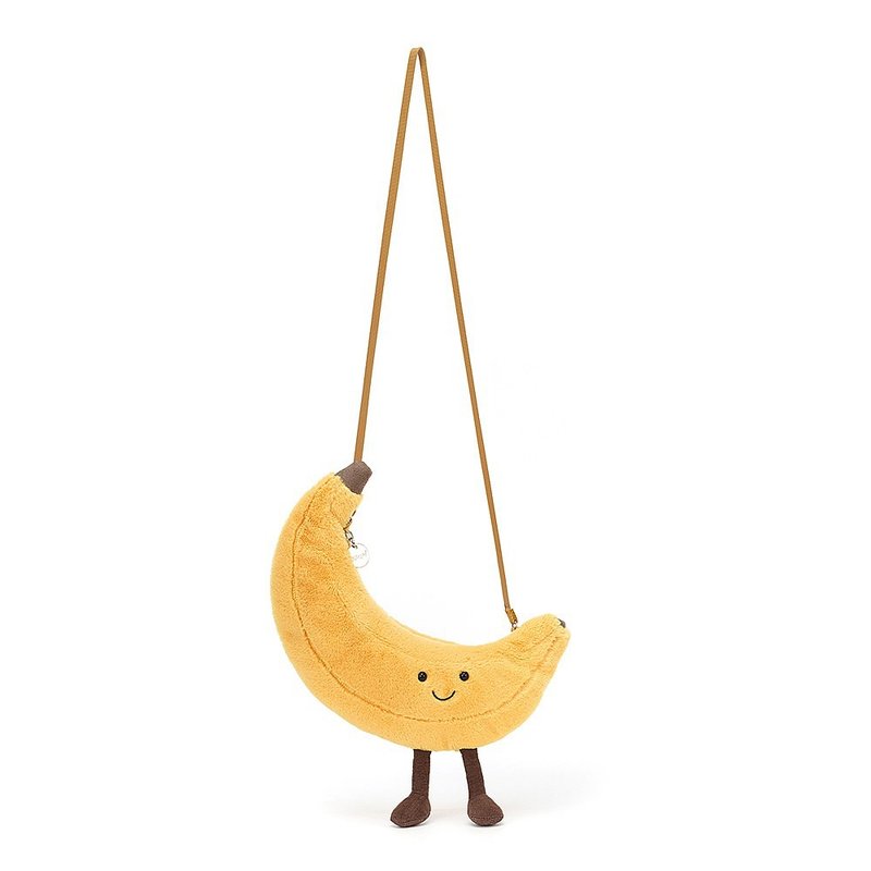 斜背包 - Amuseable Banana Bag 趣味香蕉 - 側背包/斜背包 - 聚酯纖維 黃色