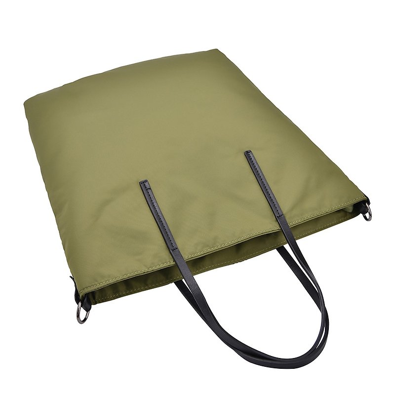 Ms. Simple High-capacity Waterproof Shoulder Bag/Side Backpack/Shoulderbag/Handbag - Green - Messenger Bags & Sling Bags - Waterproof Material Green