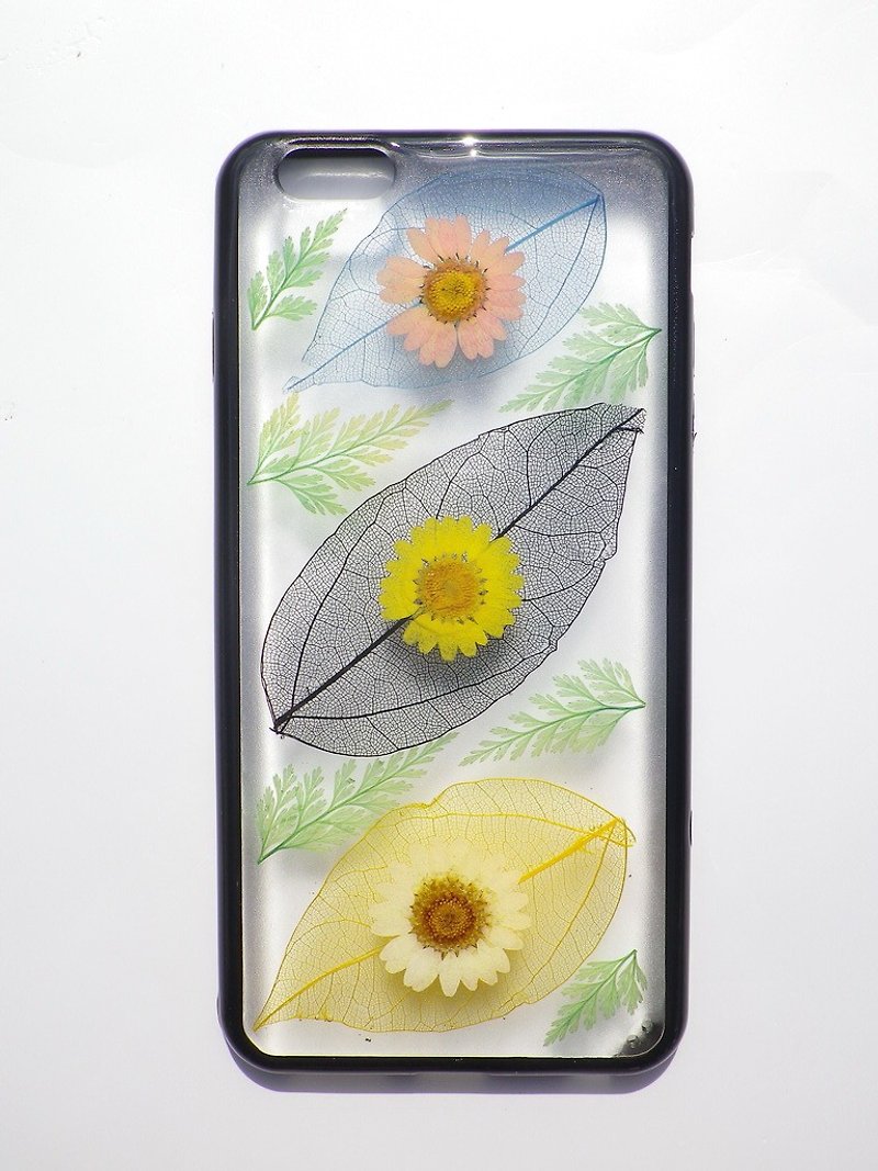 Anny's workshop hand-made Yahua phone protective shell for iphone 6 / 6S plus, black - เคส/ซองมือถือ - พลาสติก 