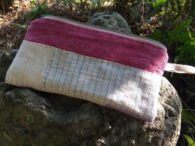 Hand-woven hemp Purse I - Wallets - Cotton & Hemp Multicolor