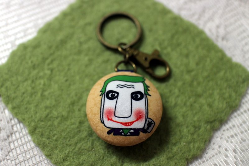 Play not tired _ Macaron key ring / ornaments (bad guy series _ The Dark Knight) - Keychains - Polyester 