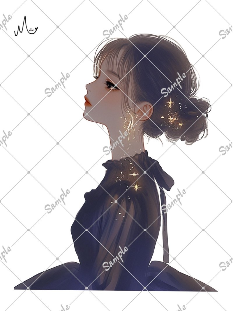 オリジナル人物ステッカー - 貼紙 - 紙 