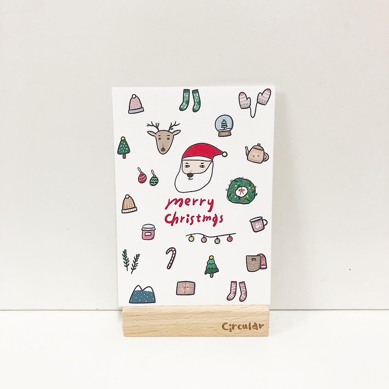 Warm Ding Dong-Christmas/Postcard - การ์ด/โปสการ์ด - กระดาษ 