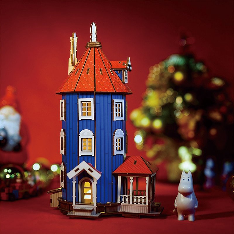 VIPO DIY Lurumi (Moomin) House - Warm Home - Stuffed Dolls & Figurines - Plastic Multicolor