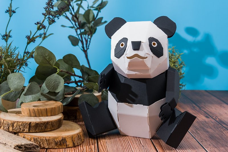 【Paper Structure DIY Movable Baby Panda】AMAOxGoNow/Automata/(Smart enough) - Other - Paper 
