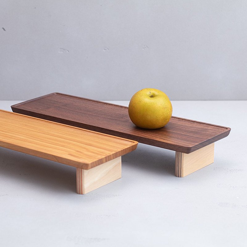 木頭 盤子/餐盤 咖啡色 - ozen wood board L /