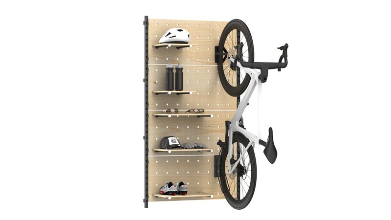 Wall-Mounted Bicycle Collection W90 - จักรยาน - ไม้ สีกากี