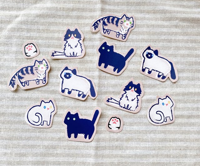 手作り額付き銅版画作品　title「たび猫」「たち猫」「日は登る猫」3枚セット」 手作り額付き銅版画作品 title「たび猫」「たち猫」「日は登る猫
