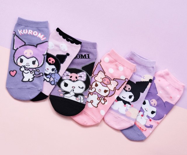 ONEDER Wanda】サンリオクロミストレートソックス、クロミ台湾製