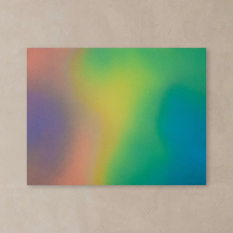 【彩虹】無框畫/壓克力畫/掛畫北歐/鮮豔的色彩 - 掛牆畫/海報 - 壓克力 多色