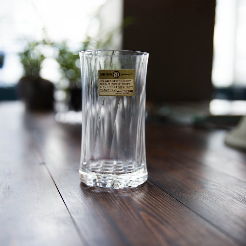 棲仙 SECLUSION OF SAGE / 日式菱紋玻璃杯 - 茶具/茶杯 - 玻璃 透明