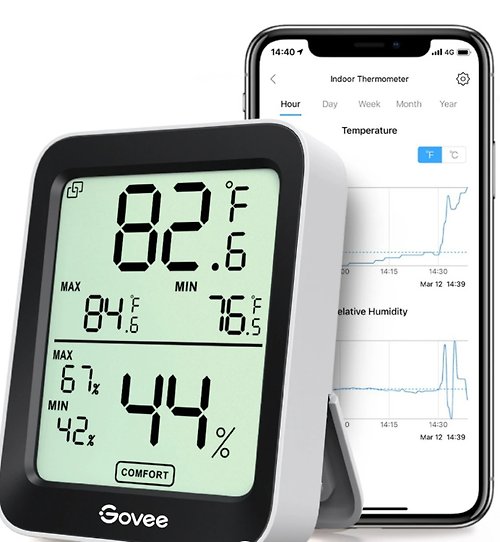 Govee Bluetooth Hygrometer Thermometer - Shop Zenox Other Furniture - Pinkoi