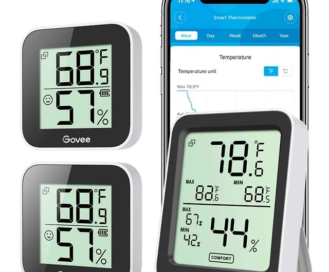 Govee Bluetooth Hygrometer Thermometer - Shop Zenox Other