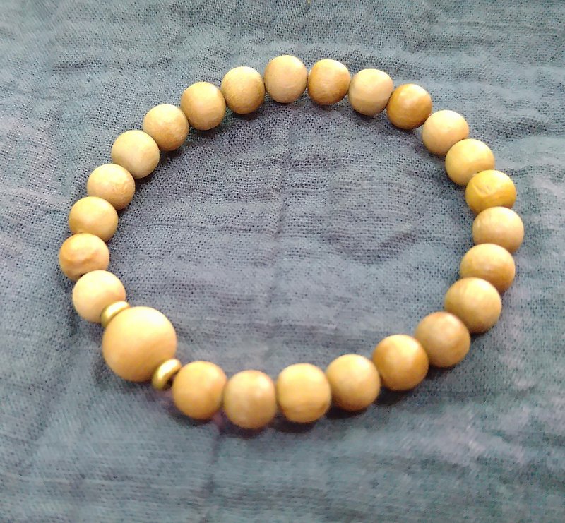 Natural Sandalwood Bracelet-6mm-XS-Only available for purchase by Kay Poon - Bracelets - Wood Brown