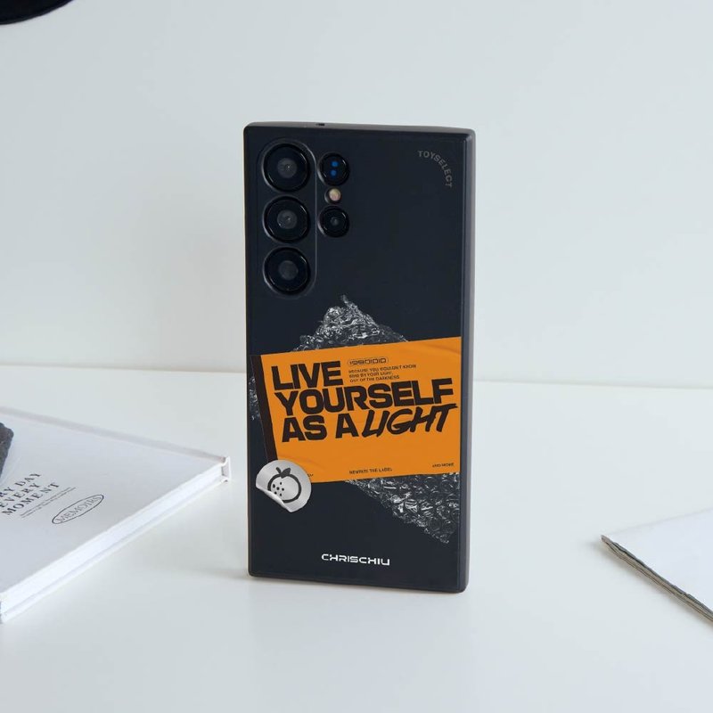 CHRISCHIU LIVE YOURSELF純色矽膠SAMSUNG手機殼 - 手機殼/手機套 - 塑膠 多色