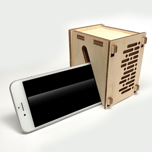 dOLOb ３件DIY優惠 dOLOb-DIY木質\免插電/智慧型手機擴音底座