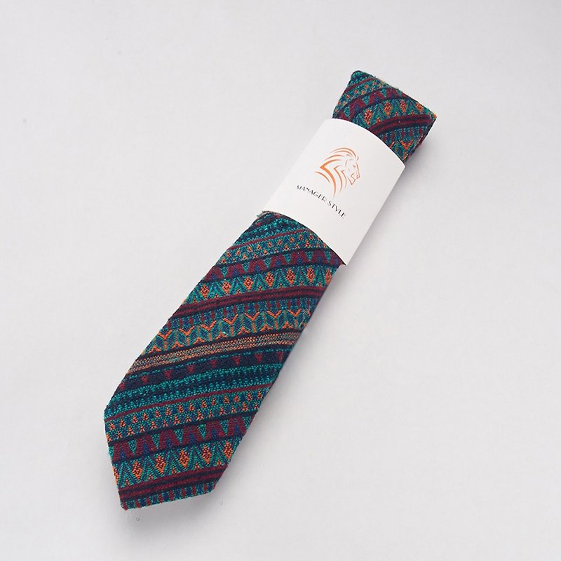 C0614-29 - 領帶/領帶夾 - 棉．麻 多色