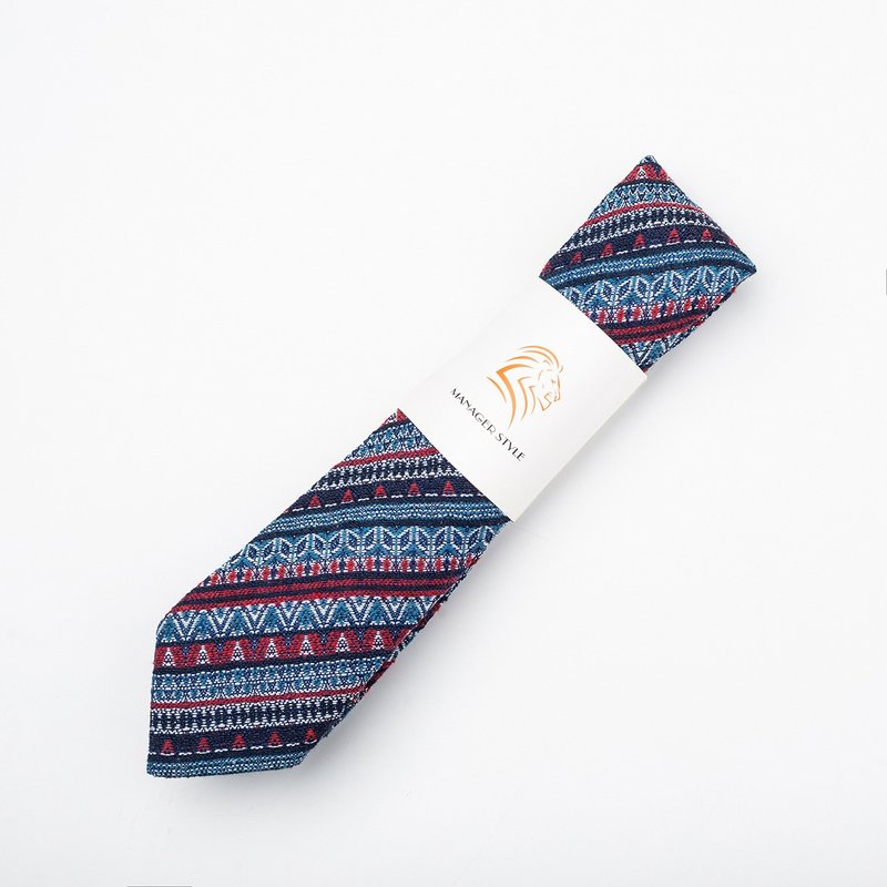 C0614-29 - Ties & Tie Clips - Cotton & Hemp Multicolor