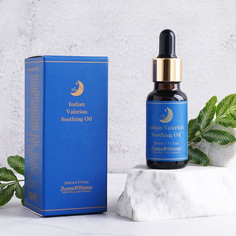 痊癒草舒眠安神精油20ml x 6-草本香氣-有助睡前放鬆 - 身體乳/按摩油 - 其他材質 藍色