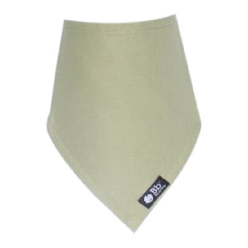 Pure cotton fashion style super cute scarf bib Olive - ผ้ากันเปื้อน - ผ้าฝ้าย/ผ้าลินิน 