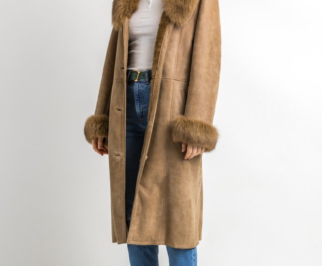 Suede Lamb Shearling Jacket Women | Sheepskin Leather