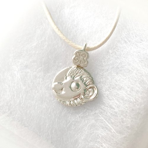 Joy Tang Jewelry Studio 小猴子吱吱 925銀項鍊silver925