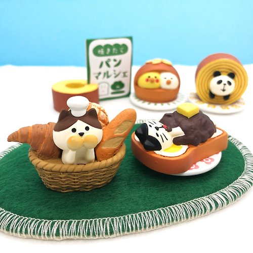 Decole Concombre 生活雜貨 日本Decole Concombre - 可愛貓麵包店