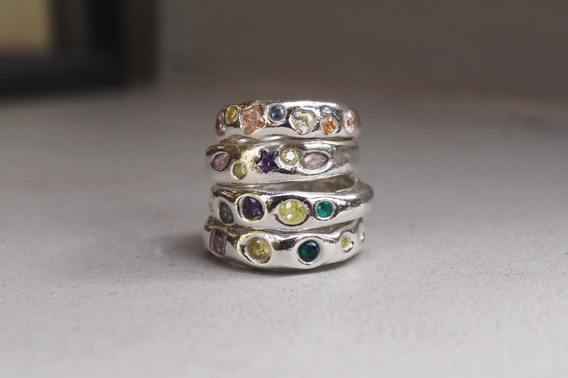 Hsinchu- Silver clay/ Gemstone ring making course - Metalsmithing/Accessories - Sterling Silver 