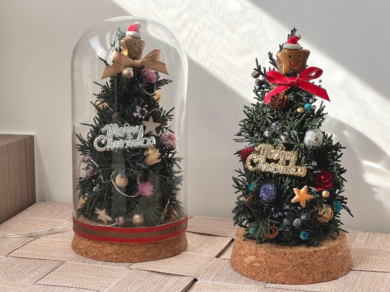 聖誕樹玻璃花盅 - 擺飾/家飾品 - 植物．花 