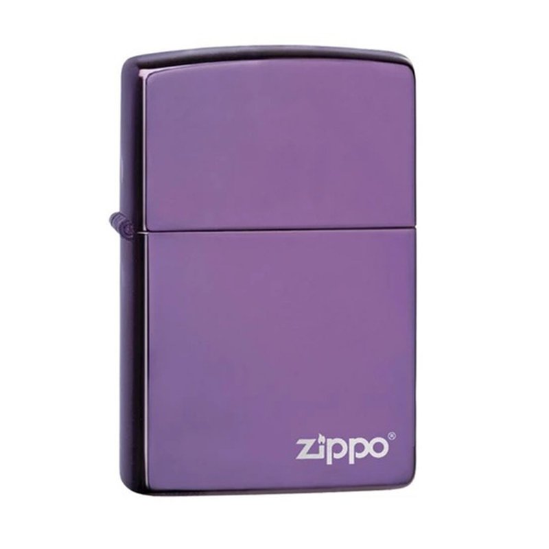 【ZIPPO官方旗艦店】炫光紫防風打火機 24747ZL - 其他 - 銅/黃銅 紫色
