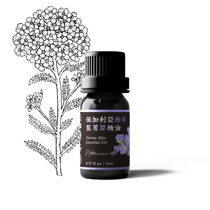 【卡佛香】保加利亞西洋藍蓍草精油 - 香氛/精油/擴香 - 玻璃 黑色