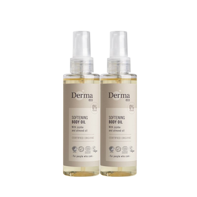 Derma 大地 Eco 植萃護膚油2入組 - 身體乳/按摩油 - 其他材質 白色