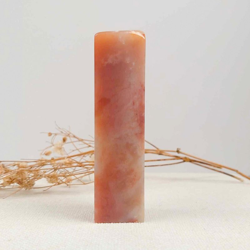客製化手工印章-|老撾石1.9x1.9 CM |手工篆刻印章 - 印章/印台 - 石頭 
