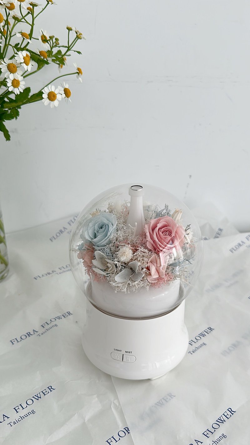 Flora Flower永生花水氧機-糖果(卡片) - 香氛/精油/擴香 - 植物．花 粉紅色