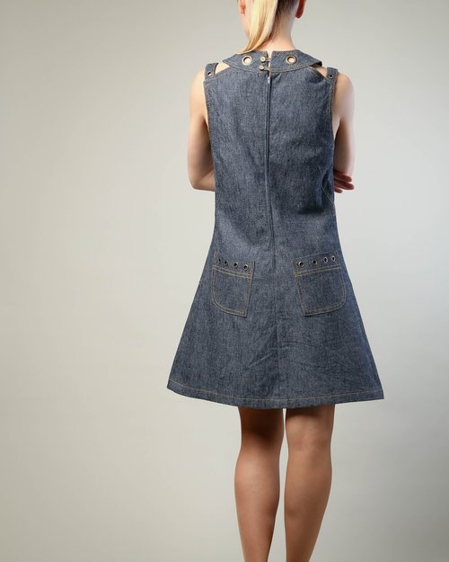 ワンピース RONORN PUMPKIN SLEEVELESS DENIM DRESS 5BKK050 MUSINSA | RONRON PUMPKIN SLEEVELESS DENIM DRESS WHITE