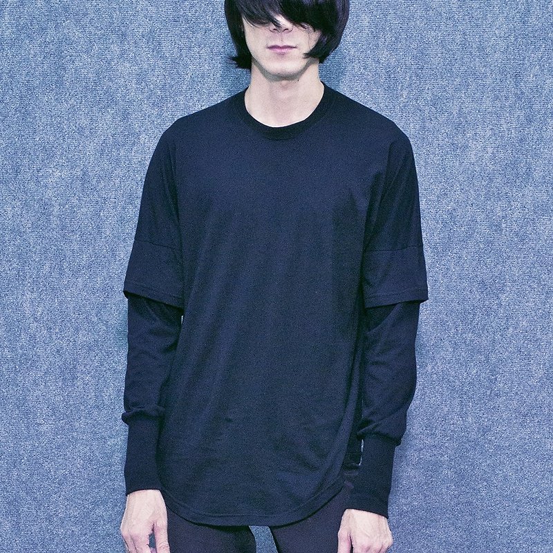 Hac.black / Sweatshirt - เสื้อฮู้ด - กระดาษ สีดำ