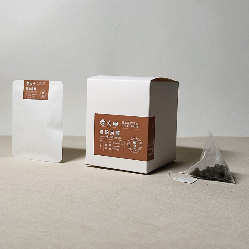 [Single product tea bag] Amber Oolong tea bag gram increment: 6g per bag / 110g in bulk - Tea - Other Materials 