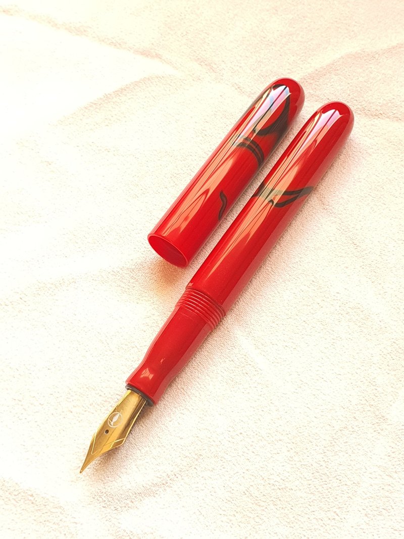 Handmade Fountain Pen (with a Jowo #6 nib) - ปากกาหมึกซึม - อะคริลิค หลากหลายสี