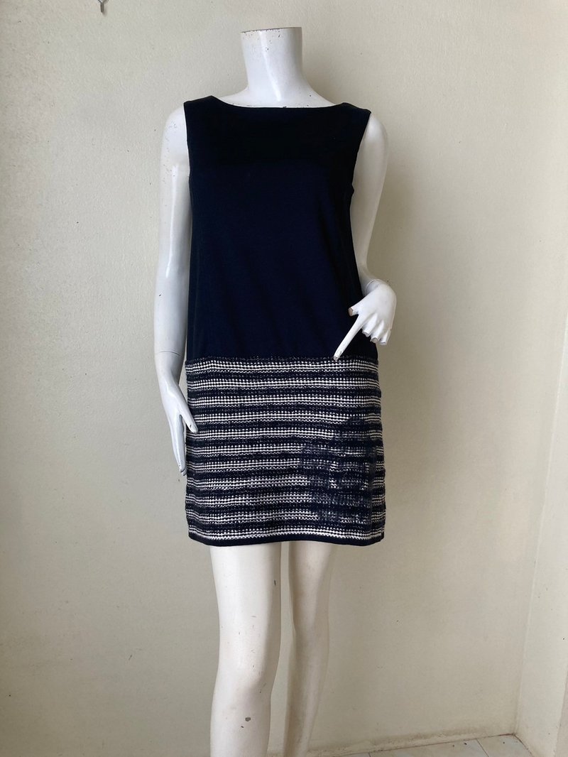 1990s Mary Quant London Cotton dress size M - ชุดเดรส - ผ้าฝ้าย/ผ้าลินิน 