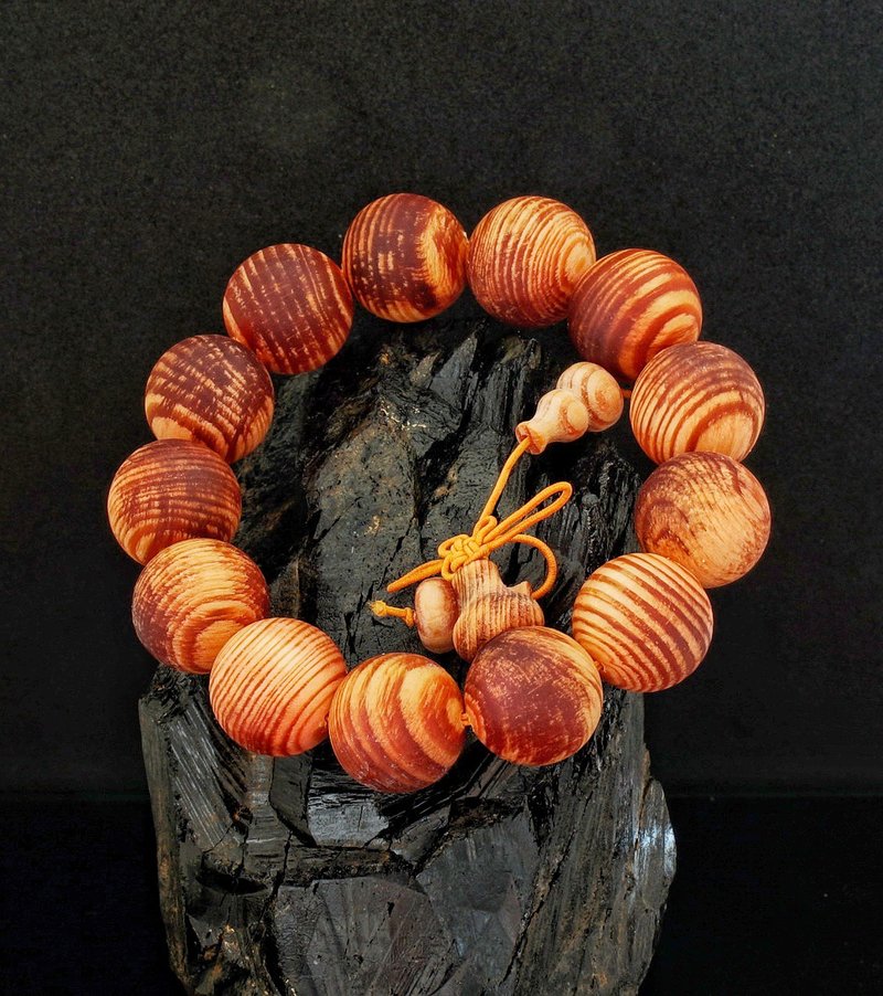 wood beads 18mm bracelet - Bracelets - Wood 